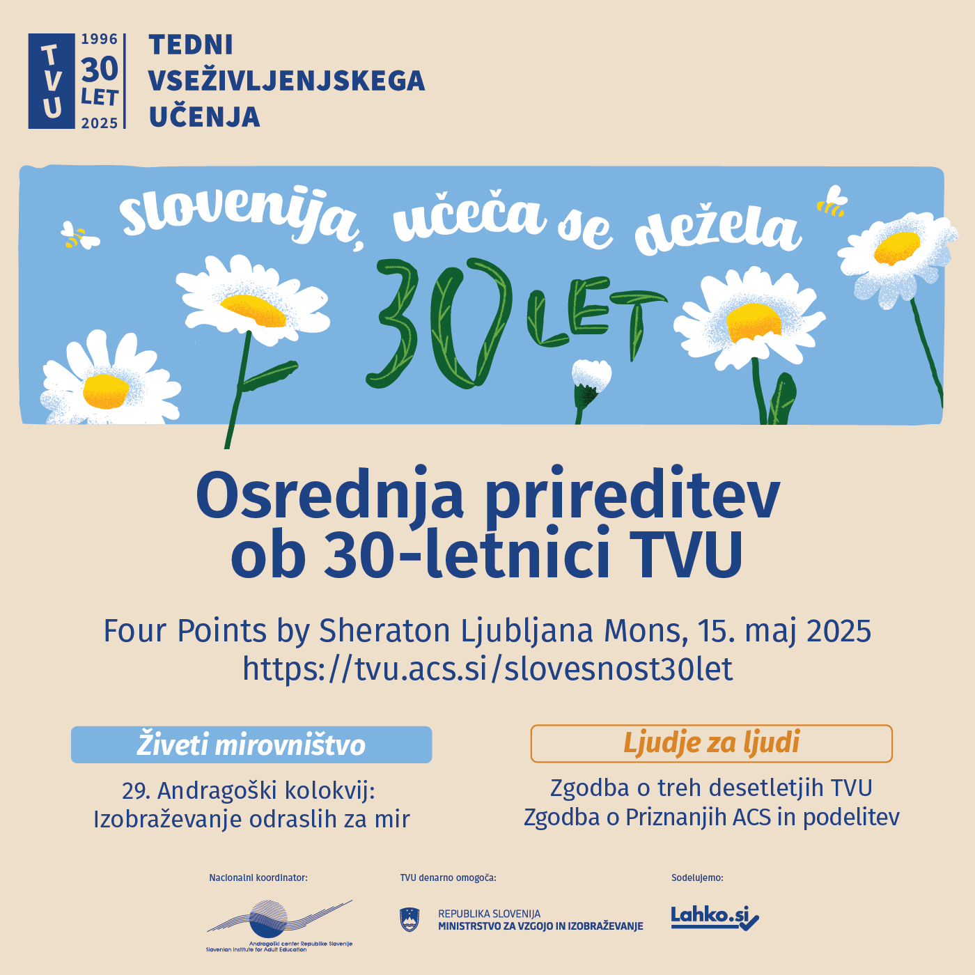 Osrednja slovesnost ob 30-letnici TVU