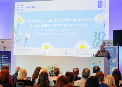 Zgodba o priznanjih ACS in podelitev